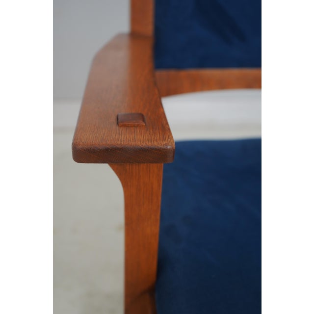 Pair Stickley Arts & Crafts Upholstered Armchairs For Sale - Image 13 of 18