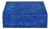 Lapis Lazuli Box Whole Slab Top and 2 Sides Natural Gemstone Italian Made Carrara Lined For Sale