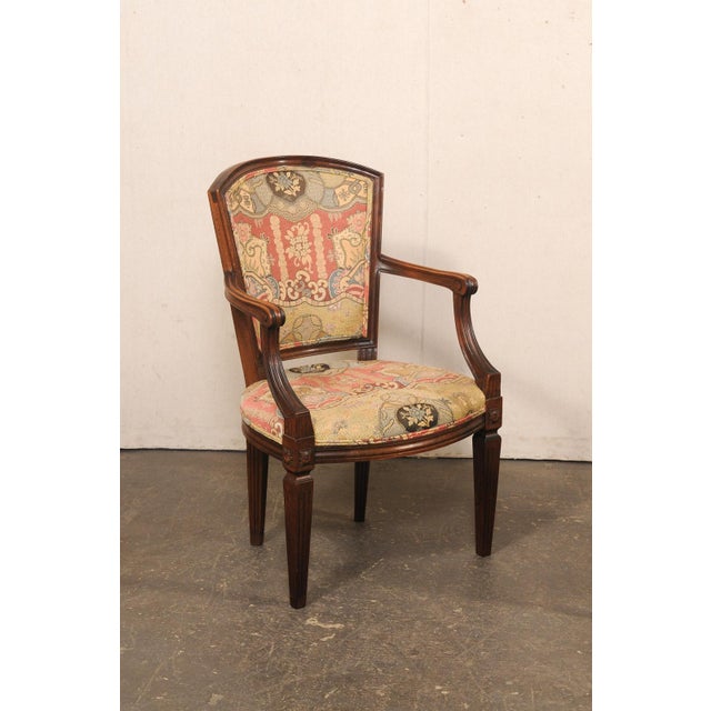 Mid-Century Italian Neoclassical Armchairs For Sale In Atlanta - Image 6 of 11