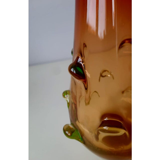 Murano Glass Vase by Flavio Poli for Seguso Vetri d'Arte, 1960s For Sale - Image 6 of 17