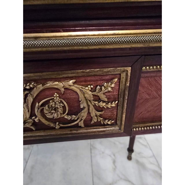 Antique Francois Linke Attributed Flip Top Exotic Table For Sale - Image 4 of 18