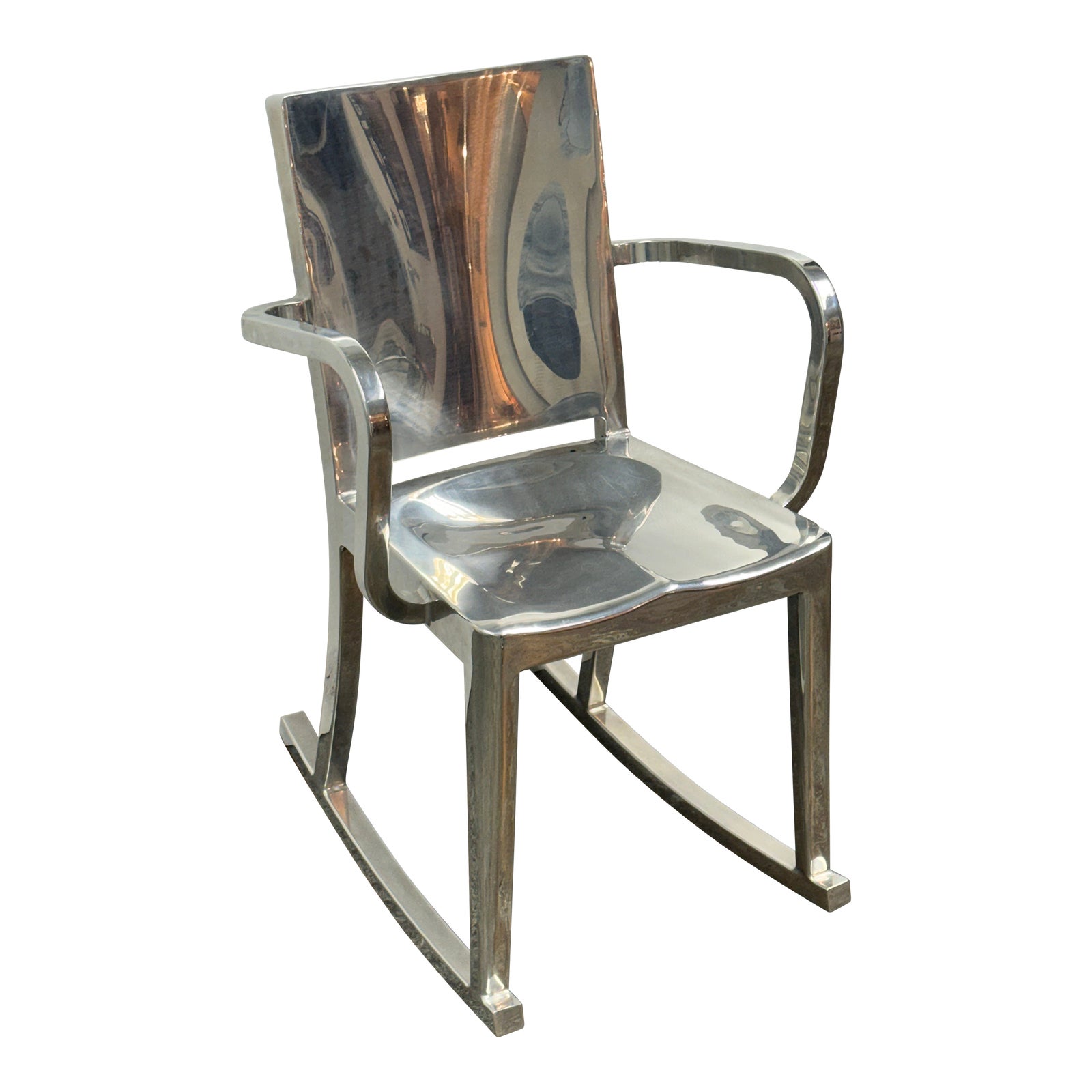 Philippe Starck for Emeco Hudson Rocking Arm Chair | Chairish