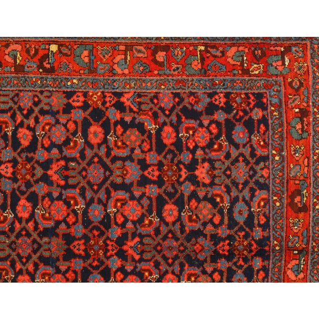 Late 19th Century Antique Persian Bidjar Rug - 4′6″ × 6′7″ For Sale - Image 4 of 5