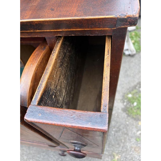 British Georgian Mahogany Inlaid Secretaire Bookcase, 18th Century For Sale - Image 18 of 18