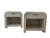 Restoration Hardware Lucien Parchment Nightstands – Pair For Sale In Boston - Image 6 of 7