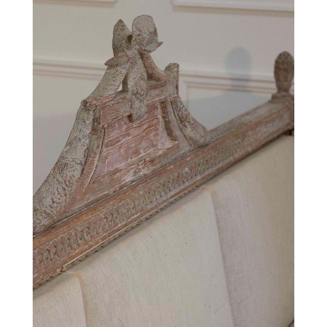 Gustavian (Swedish) 18th-Century Swedish Gustavian Sofa with Original Scraped Paint, Circa 1780 For Sale - Image 3 of 16