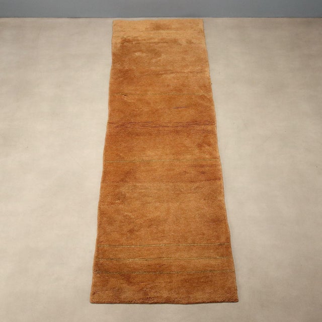 Middle Eastern Gabbeh Runner Rug For Sale - Image 3 of 8