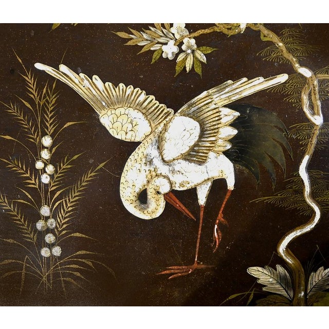 Black Small Side Table, Late 19th Century For Sale - Image 8 of 18