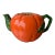 Mid 20th Century Ceramic Tomato Tea Pot Made in Japan For Sale