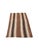 Mid-Century Modern Vintage Brown Striped Kilim Rug - 2`6″ X 6`2″ For Sale - Image 3 of 6