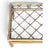 Vintage Bamboo & Rattan Coffee Table Glass Top For Sale - Image 4 of 4