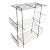 1960s Wrought Iron Three-Tier Shelf or Etagere, After Tony Paul For Sale