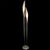 Vintage Floor Lamp with 2 Metal and Glass Stems, 1980s For Sale - Image 13 of 13