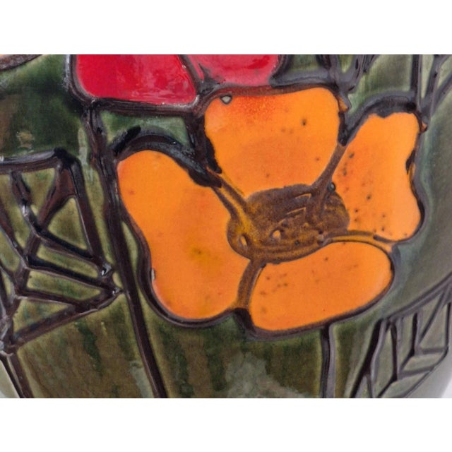 Large Vintage Brutalist Ceramic Floor Vase, 1960s For Sale - Image 4 of 18