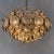 Postmodern 24-Karat Gold-Plated 6-Light Chandelier by Gaetano Sciolari for Palwa, 1970s For Sale - Image 14 of 18
