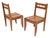 1950s Vintage Chairs by Guillerme & Chambron, Set of 4 For Sale - Image 5 of 13