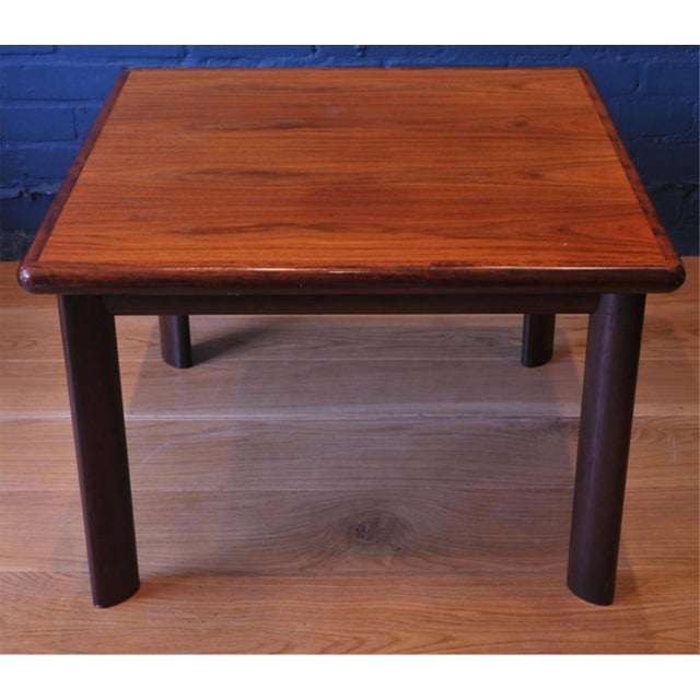 Mid-Century Modern Danish Coffee Table in Rosewood and Teak from Dyrlund, 1970s For Sale - Image 3 of 4