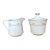 Vintage Wyndham “Buttercup” Creamer & Sugar Bowl Set • Yellow Floral and Silver Trim For Sale