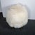 Mid-Century Modern Sheepskin Stool/Ottoman With Cast Brass Sheep Legs For Sale - Image 3 of 7