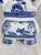 Elevate your home decor with this exquisite Large Tulipiere Vase, showcasing a classic Blue and White Delft style with a...