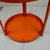 Space Age Italian Orange Plastic Trolley, 1970s For Sale - Image 9 of 11