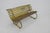 Yellow Wood and Iron Bench, 1930s For Sale - Image 8 of 17