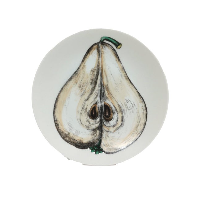 Late 20th Century Nature Dissected: Set of Six Fornasetti "Sezioni Di Frutta" Plates Circa 1960s For Sale - Image 5 of 13