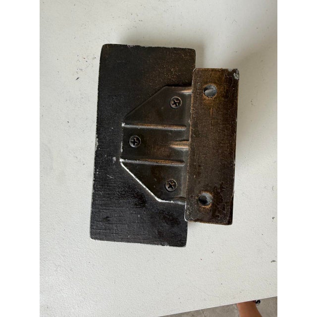 Brutalist Bronze Door Handle, 1970s For Sale - Image 10 of 18