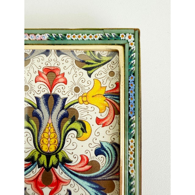 1960s Italian Micro Mosaic Picture Frames - A Pair For Sale In Sacramento - Image 6 of 10