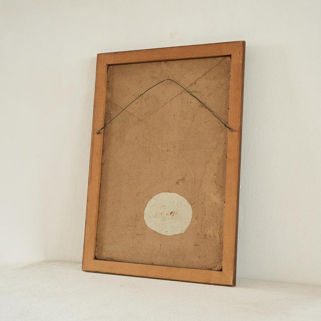 G. Van Rampelberg, Weightful Discussion, Oil on Panel, Belgium, 1920s, Framed For Sale - Image 9 of 11