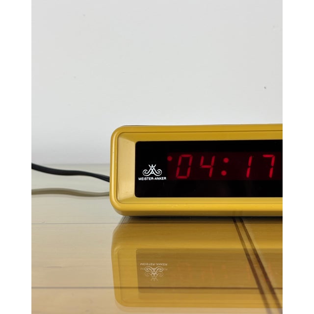 Vintage Digital Clock from Meister Anker / Quelle, 1975 For Sale - Image 6 of 12