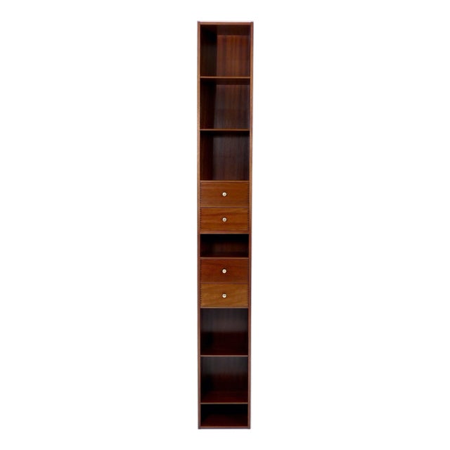 Vintage Swiss Shelf Pillar Shelf by Jacob Müller for Wohnhilfe, 1962 For Sale