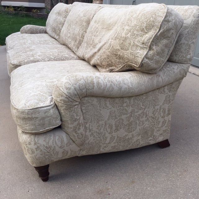 High End Bernhardt English Rolled Arm Sofa Chairish