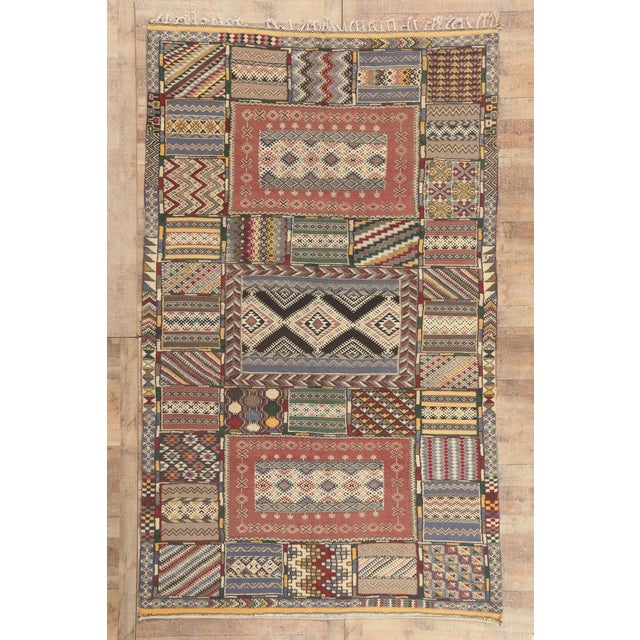Taznakht Glaoui Moroccan Rug, 06'11 X 11'03 For Sale - Image 10 of 10