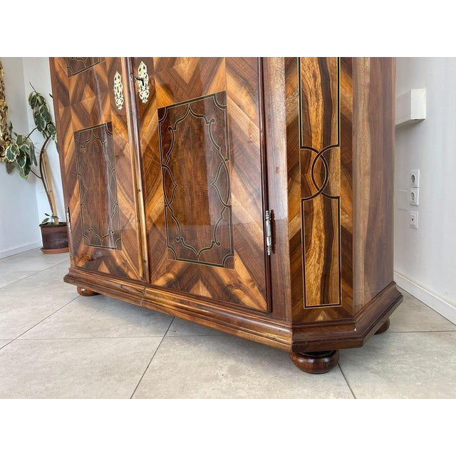 Baroque Hall Cupboard, 1700s For Sale - Image 17 of 18