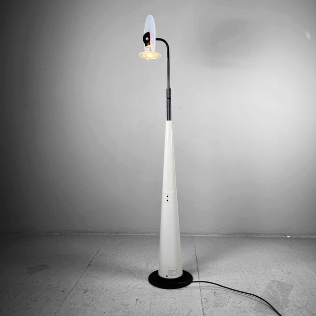 Floor lamp model club 1195 designed by giuseppe ramella for arteluce, italy in 1985. beautiful floor lamp from the well-...