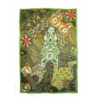 Lime Green and Forest Green Multi-Purpose Panel For Sale