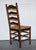 Antique English Ladderback Rush Seat Dining Chairs, 1800s, Set of 6 For Sale - Image 14 of 18