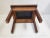 Wood Vintage Brutalist Coffee Table in Epoxy Resin & Oak, 1970s For Sale - Image 7 of 13