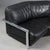 Swiss Modern Medea Modular Corner Sofa in Black Leather from Artanova, 1990s, Set of 2 For Sale - Image 3 of 10
