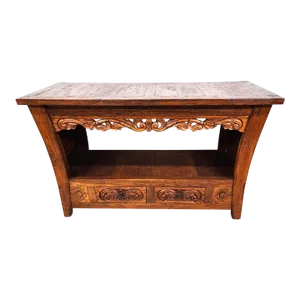 Vintage Sideboard Buffet Tv Console Sofa Table