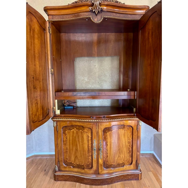 Henredon Henredon Armoire French Louis XVI Provincial Style For Sale - Image 4 of 12