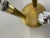 Metal Space Age Italian Brass Atomic Ceiling Light by Gio Ponti, Italy, 1970s For Sale - Image 7 of 18