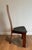 Mid-Century Modern Circa 1970 Scandinavian Chairs in Exotic Wood and Black Leather- a Pair For Sale - Image 3 of 12