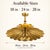Brass Handmade Brass Flower Ceiling Light, Floral Semi Flush Mount, Hammered Brass Chandelier, Vintage Lotus Ceiling Fixture, Art Deco Lighting For Sale - Image 8 of 18