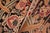 Textile Shabby Chic Floral 1990's Pak-Persian Black/Gold Wool Rug - 6'1'' X 9'5'' For Sale - Image 7 of 9