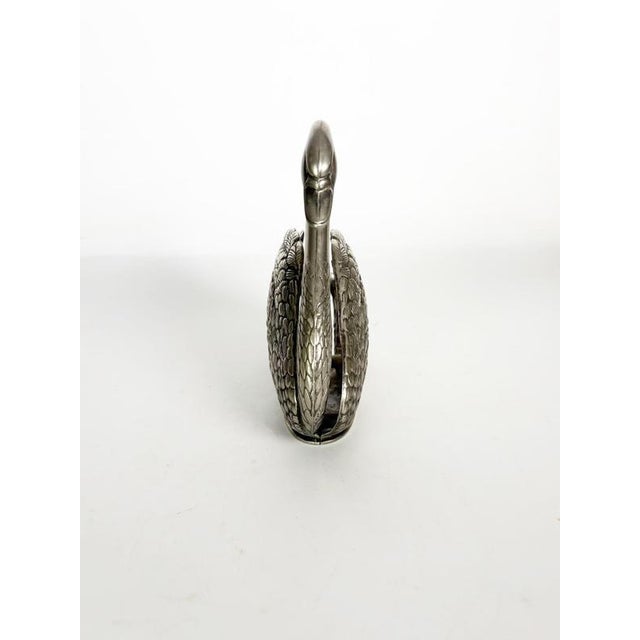 Metal Swan Letter Holder, France, 1970s For Sale - Image 4 of 10