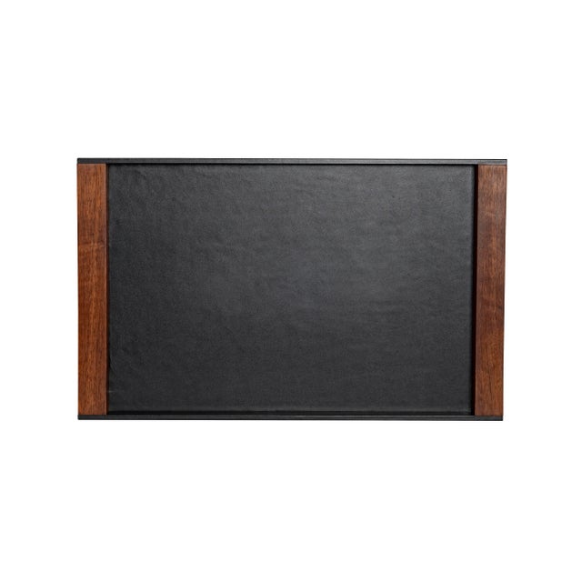 Traditional Maitland-Smith Large Ebony Tray For Sale - Image 3 of 3