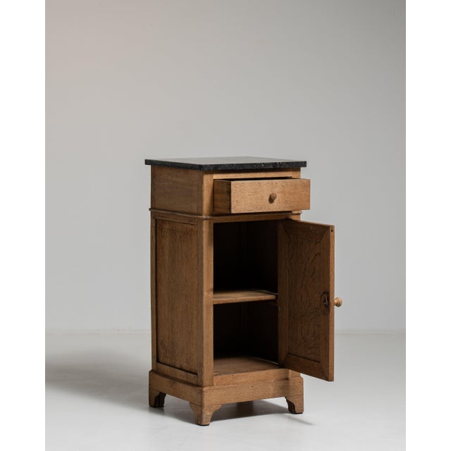 19th Century France Belgian Brown Oak Side Table For Sale In Greensboro - Image 6 of 15