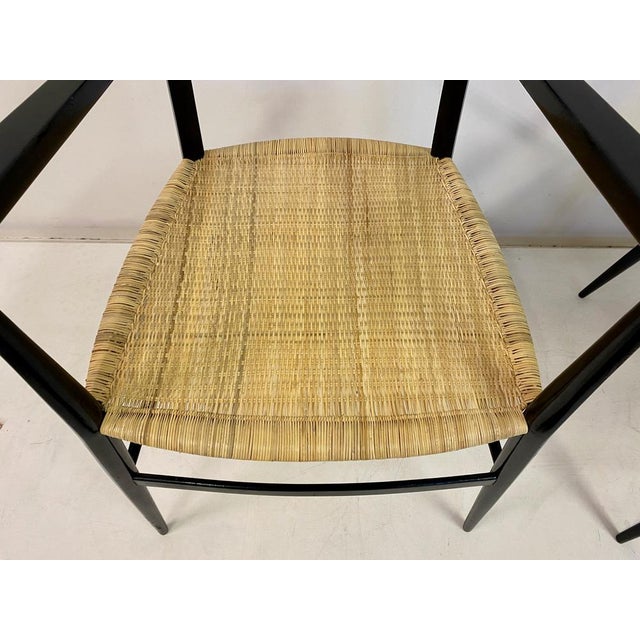 Set of Tigullina Armchairs by Colombo Sanguineti, 1950s For Sale - Image 4 of 18